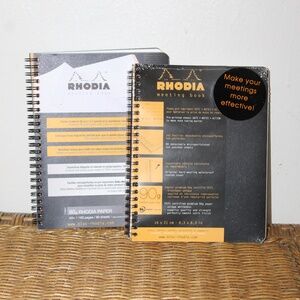 Rhodia A4+ Meeting Book.  Set of 2
